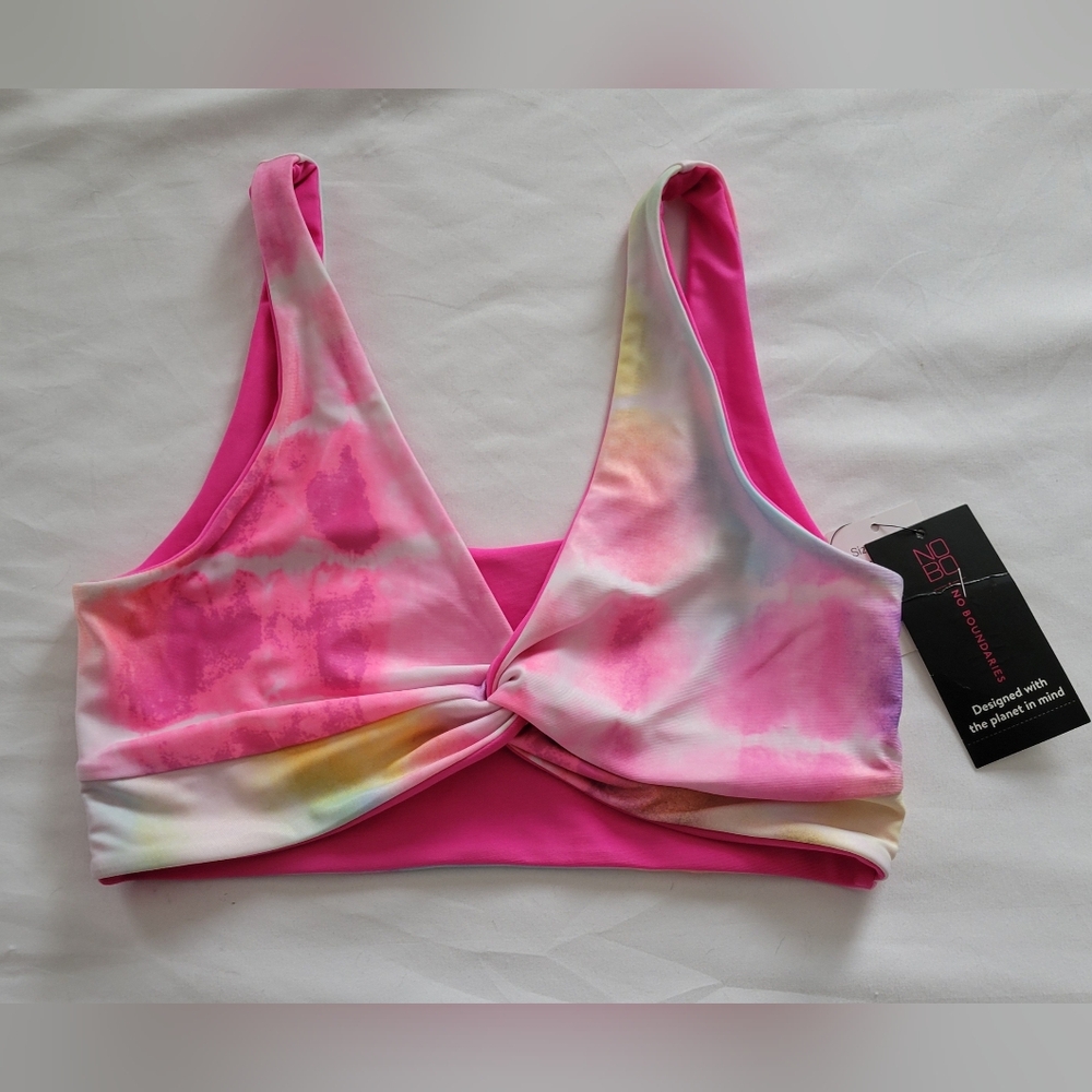 Tie Dye Bikini Swim Top